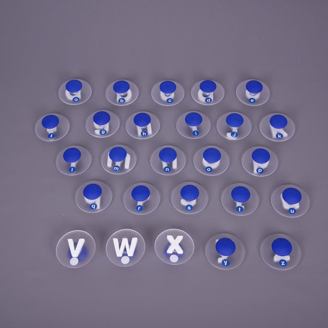 EDX stempels alfabet