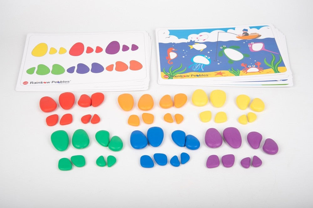 EDX rainbow pebbles activity set