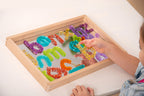 Rainbow Glitter Letters - Pk26