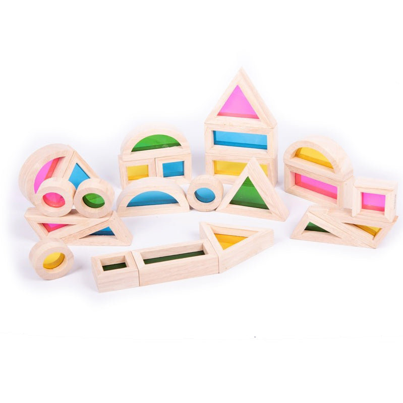 24 regenboogblokken van Tickit