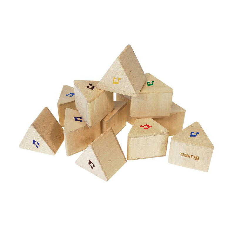 Tickit 12 geluidsblokken prisma