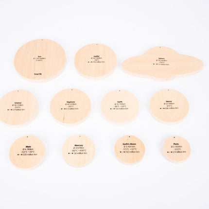 Tickit 11 houten planeten