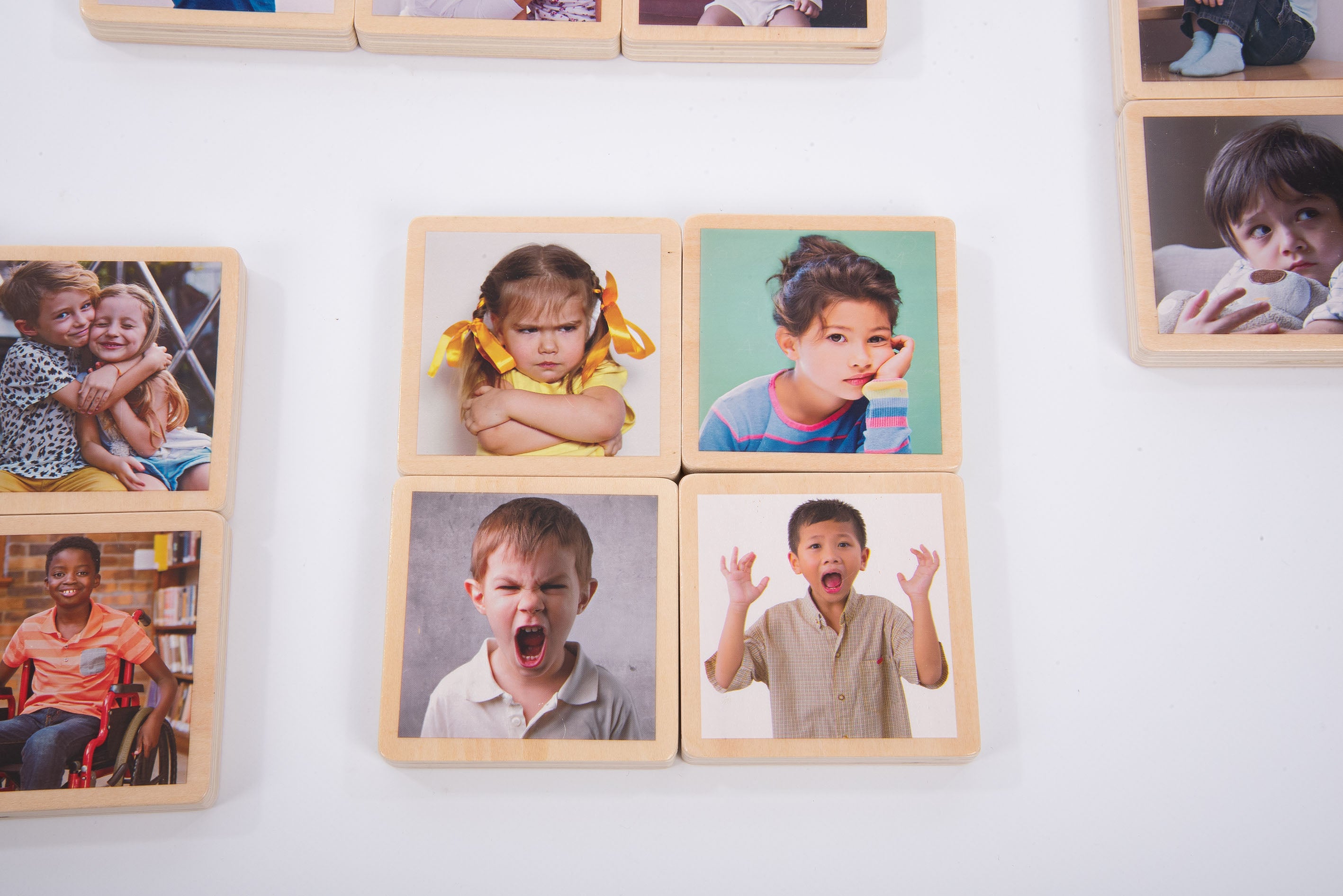 Tickit houten emotie tegels