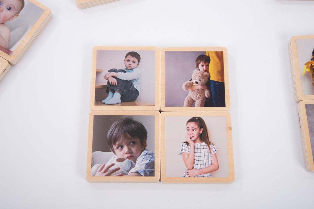 Tickit houten emotie tegels