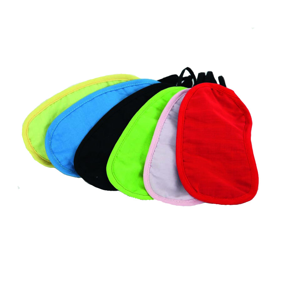6 felgekleurde blinddoeken voor zintuigelijke activiteiten