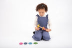 Tickit houten shape twister in regenboogkleuren