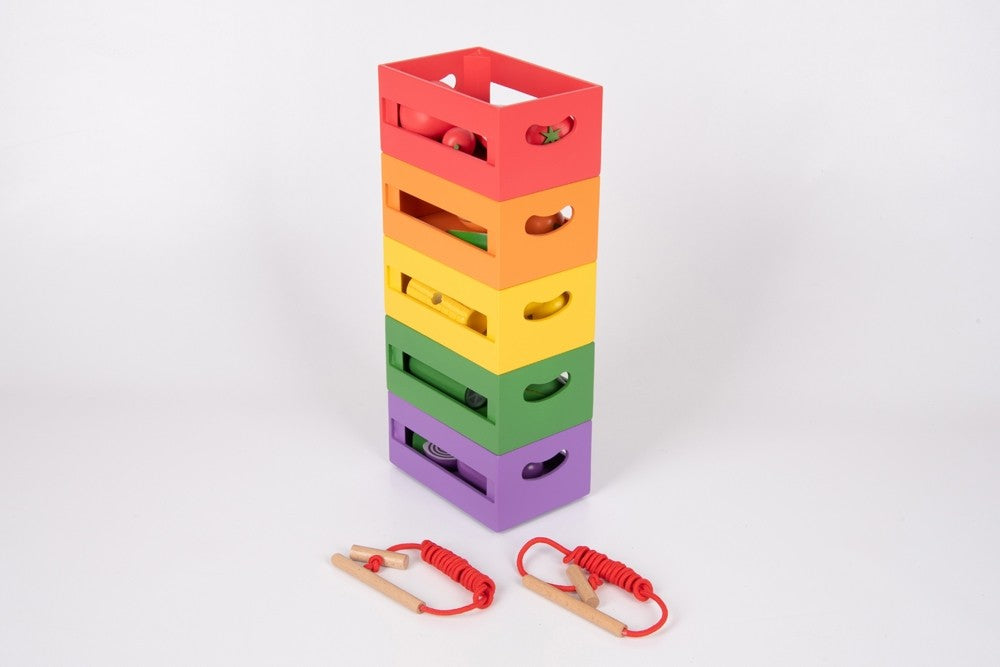 Tickit houten sorteerfruit en -groenten