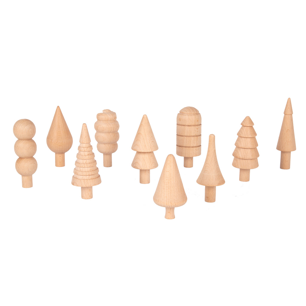 Tickit 10 houten bomen woodland