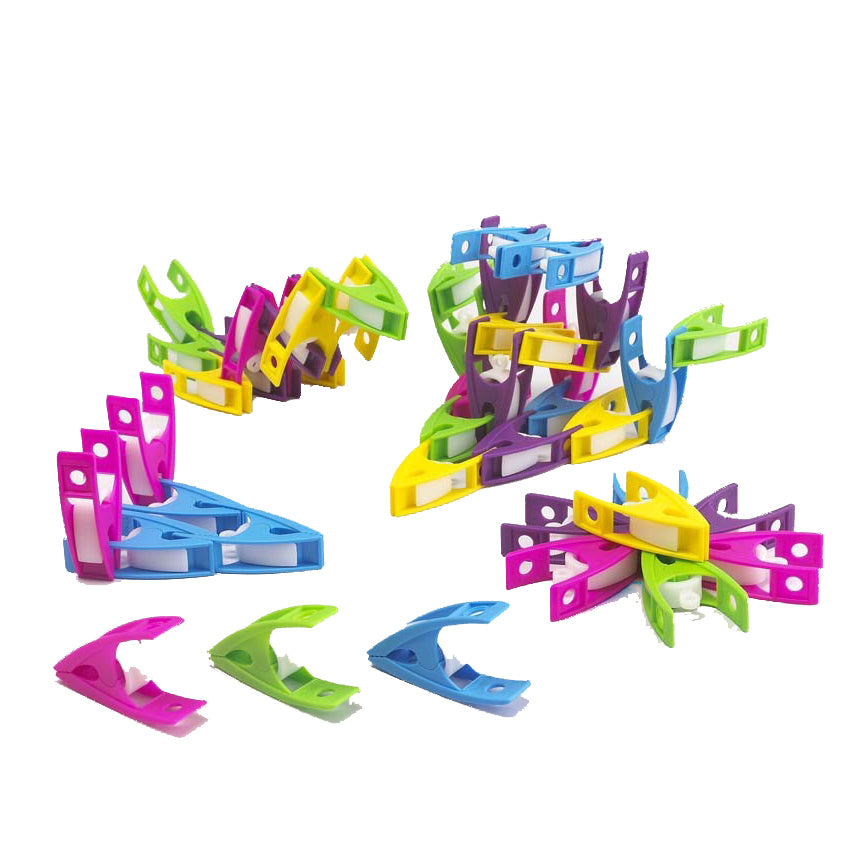 30 gekleurde knijpers van EDX