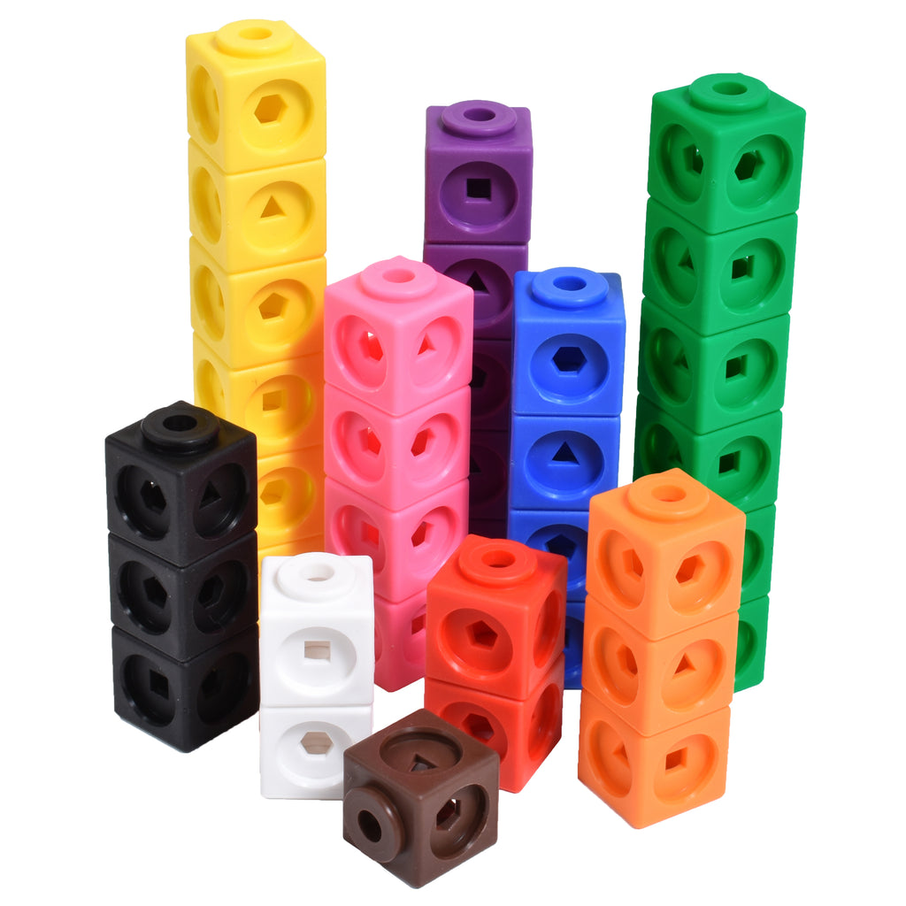 EDX rekenen met linking cubes 100 stuks