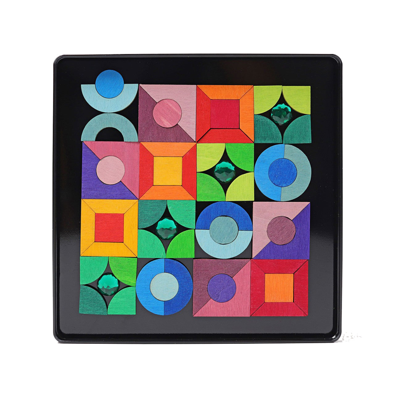 Grimm`s magneetpuzzel driehoek-vierkant-cirkel