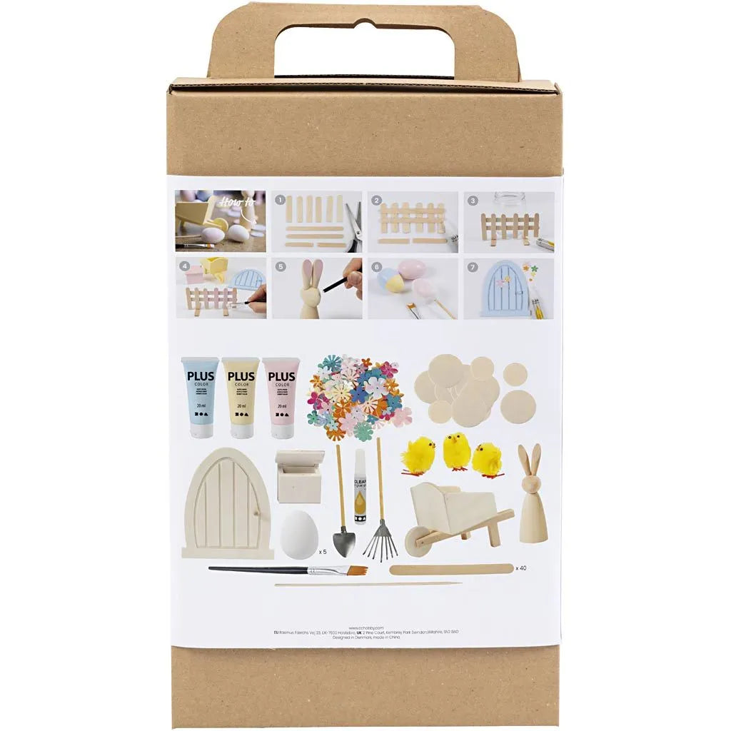 DIY knutselset Paashaas deur