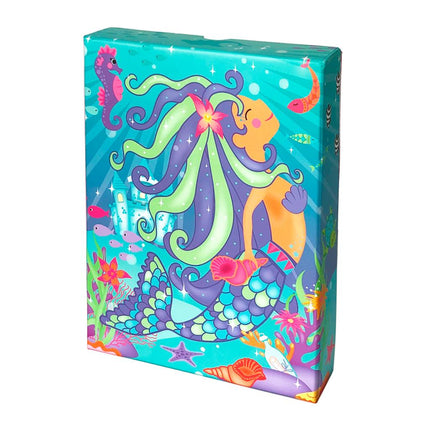 Box Candiy knutselset glitter en folie met zeemeerminnen