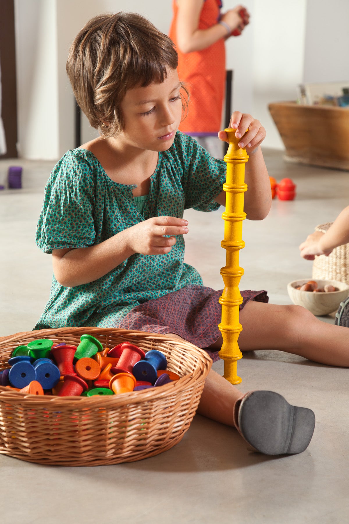 Grapat 36 felgekleurde spoelen