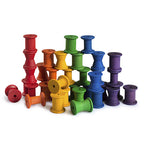 Grapat 36 felgekleurde spoelen