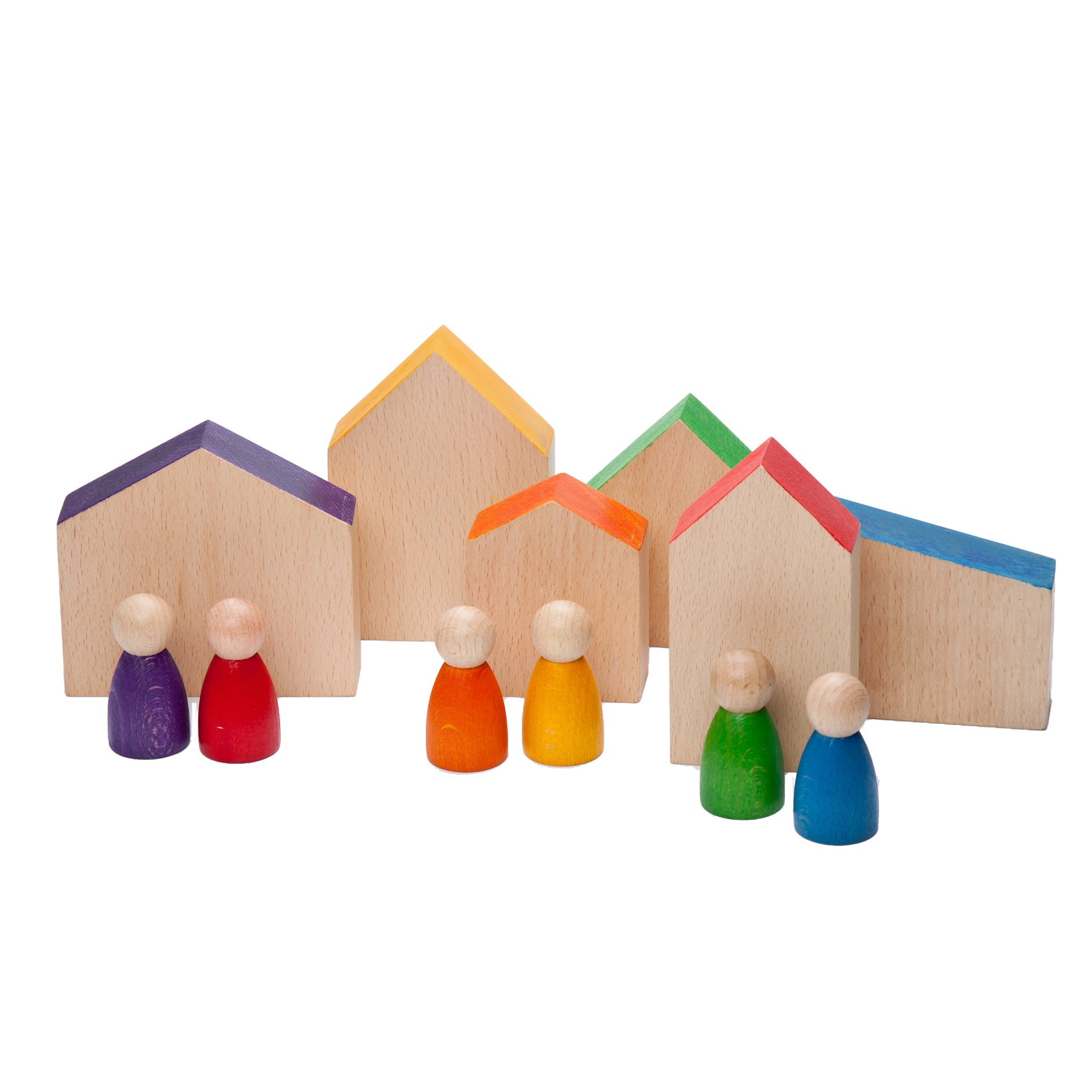 Grapat huisjes en nins