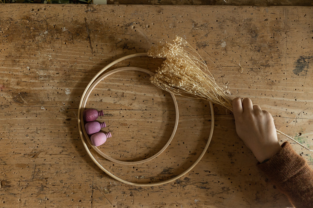 Grapat mandala ananassen