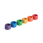 18 houten ringen van grapat