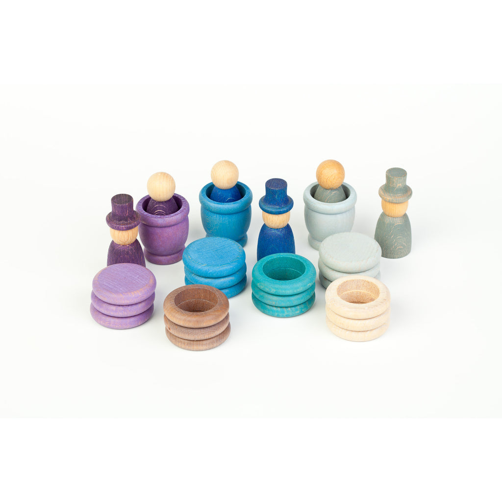 Grapat Nins winter set, bakjes, ringen en schijven