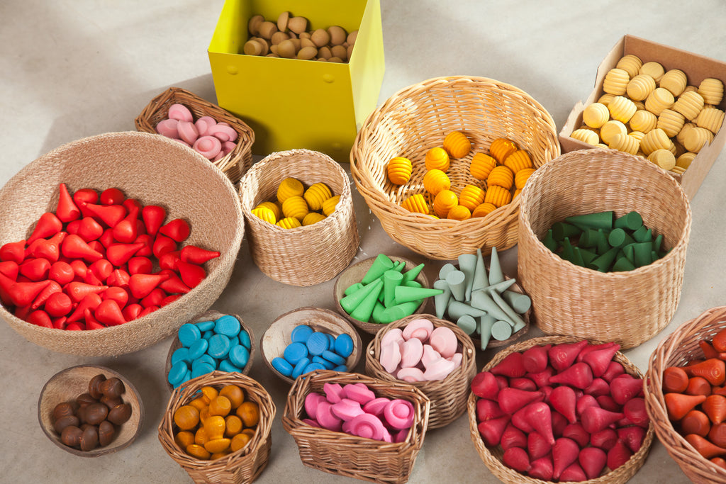 grapat losse elementen open einde speelgoed mandala