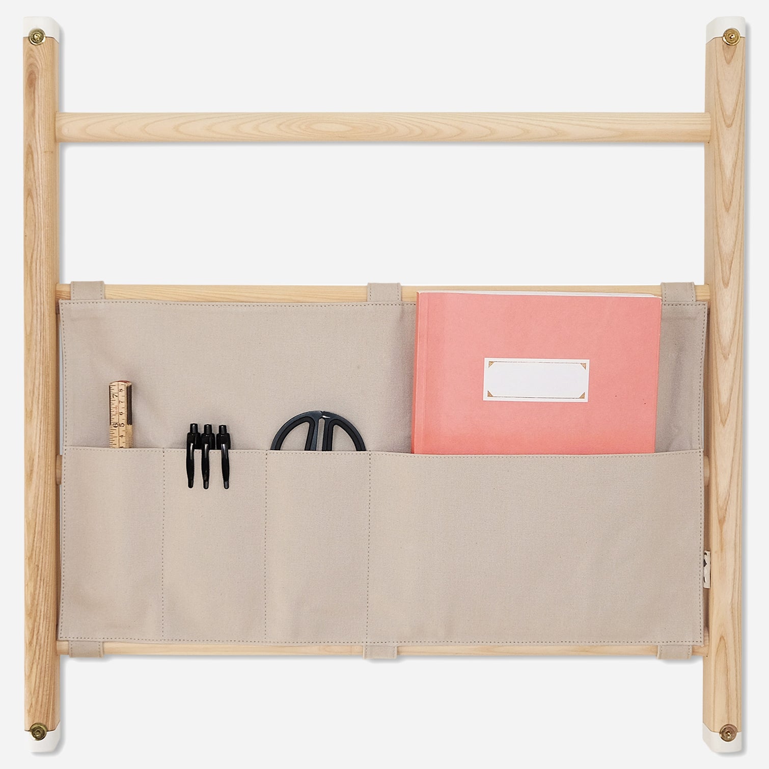 Kaos Endeløs canvas organizer lichtgrijs