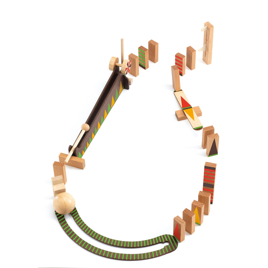 Djeco Zig & Go Curve 27 onderdelen