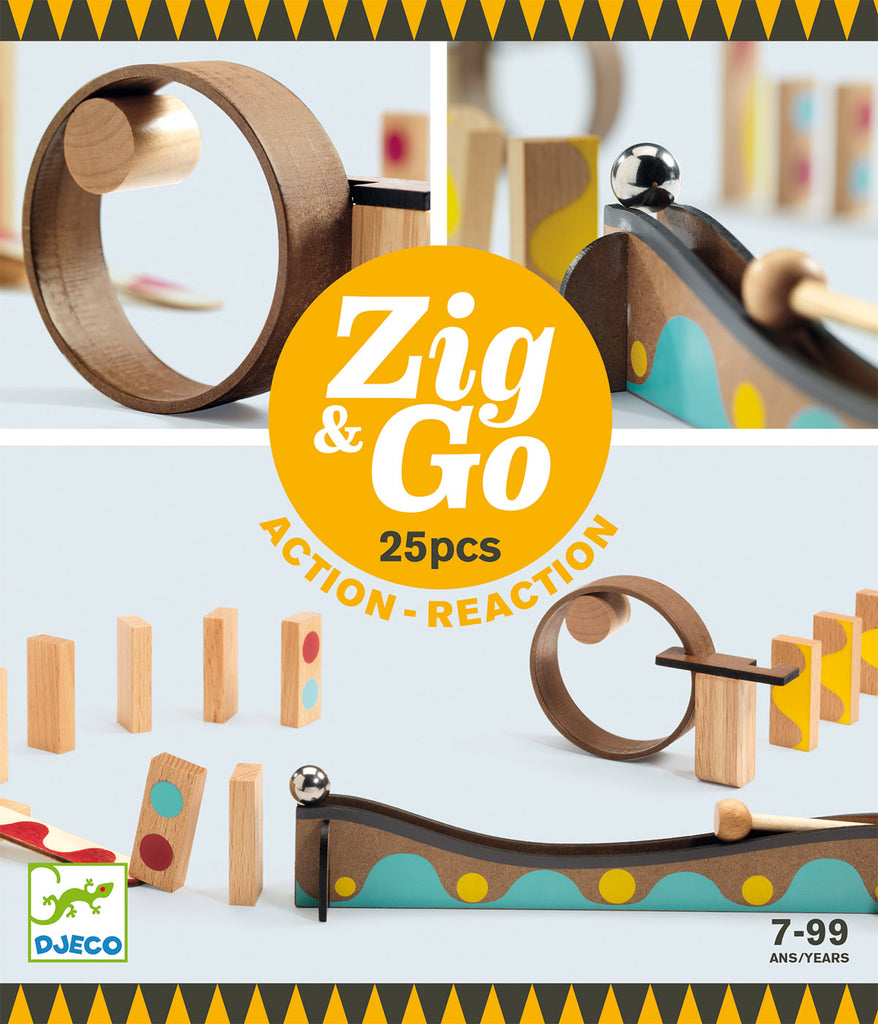 Djeco Zig & Go Dring 25 onderdelen