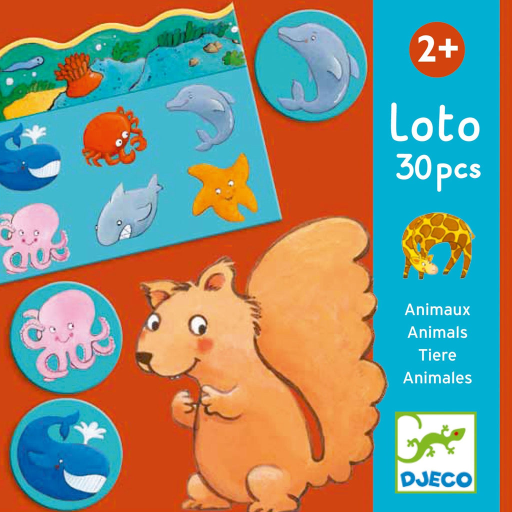Djeco lotto dieren