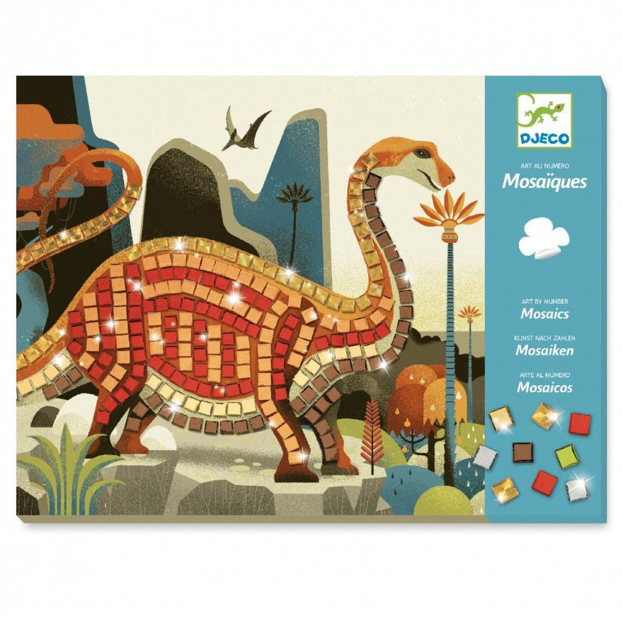 Djeco mozaiek dinosaurussen