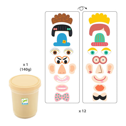 Djeco boetseerset Myplastipeople