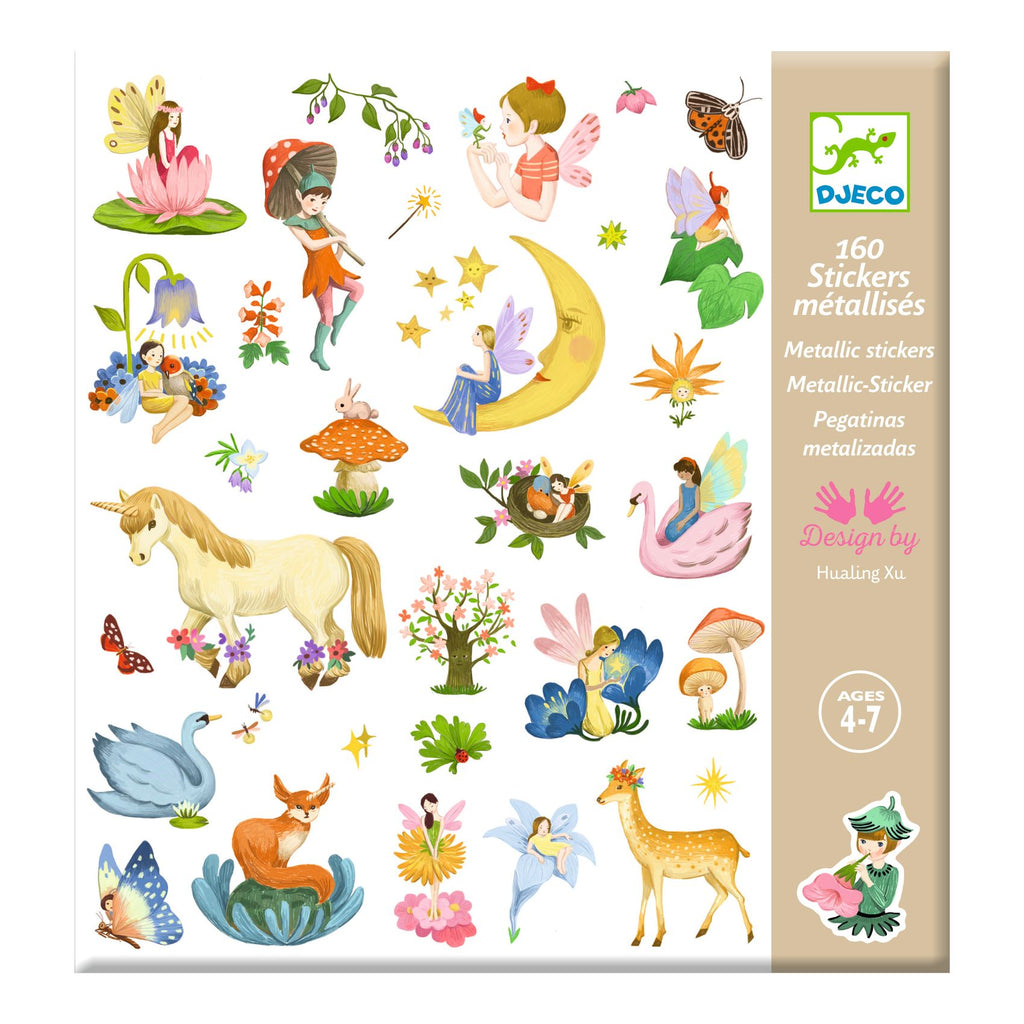 Djeco 160 stickers fantasie