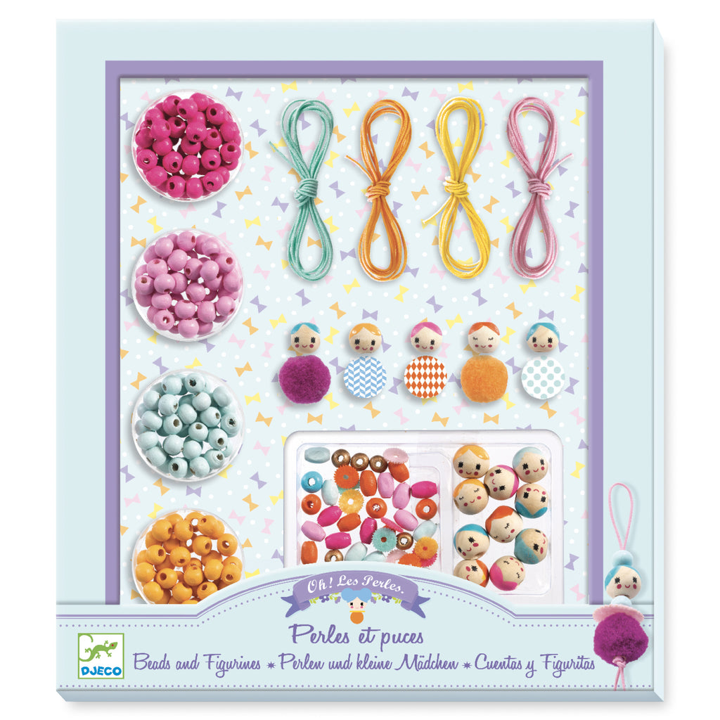 Djeco Oh les perles! parels en gelukspoppetjes