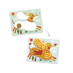 Djeco knutselset pompoms collage honden