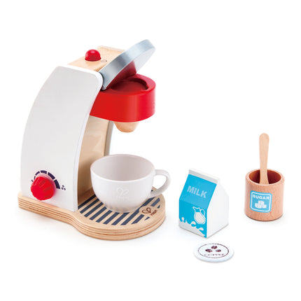 Hape houten koffiemachine e3146 coffeemachine