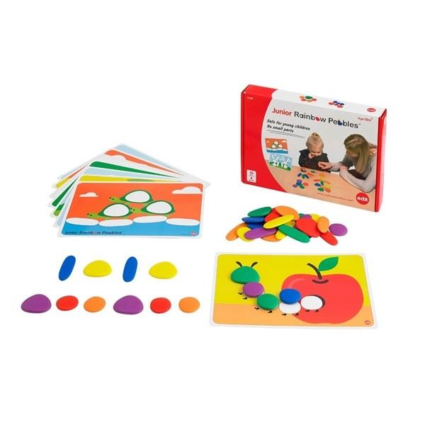 EDX Junior rainbow pebbles activity