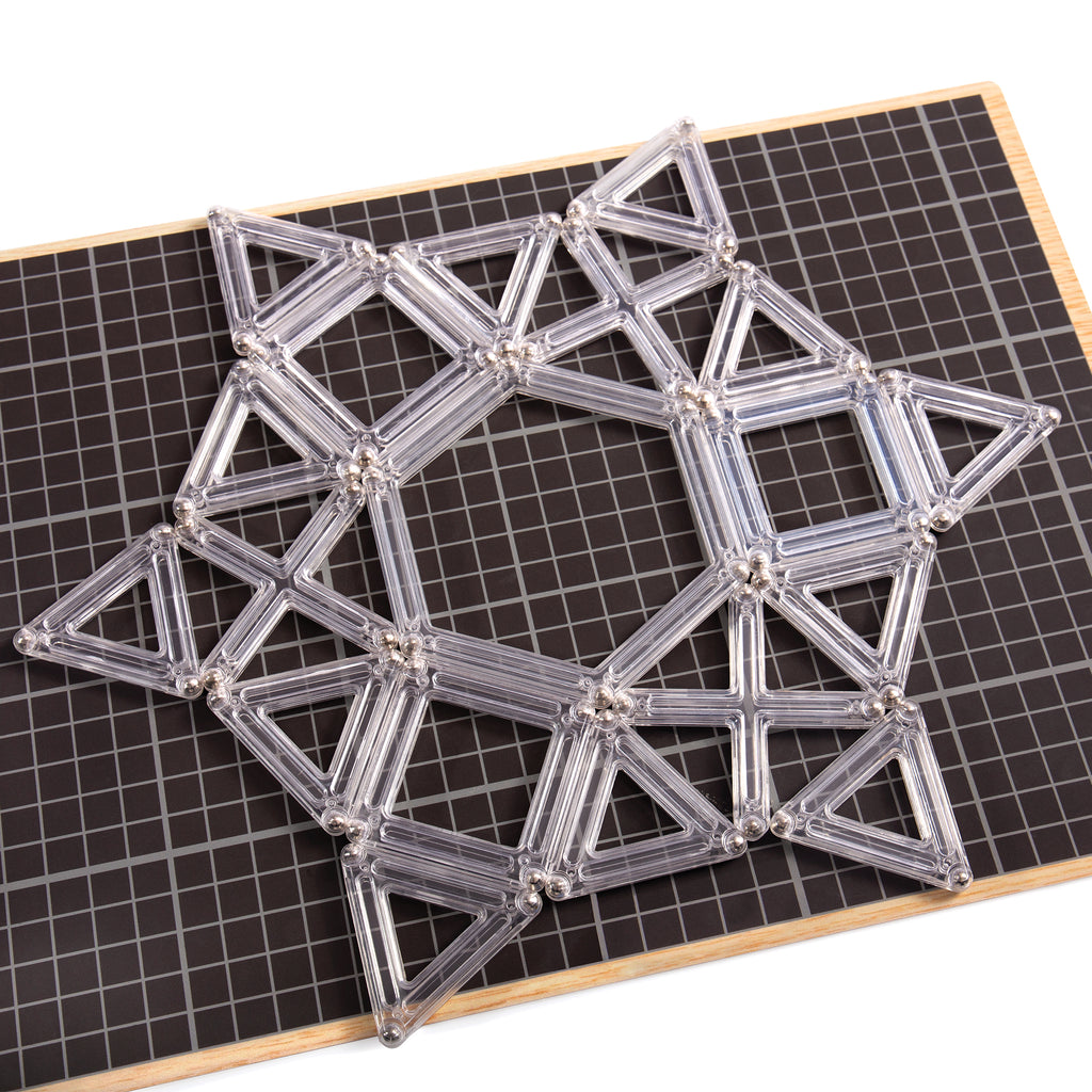 Guidecraft PowerClix clear frames 74 stukken vorm ster