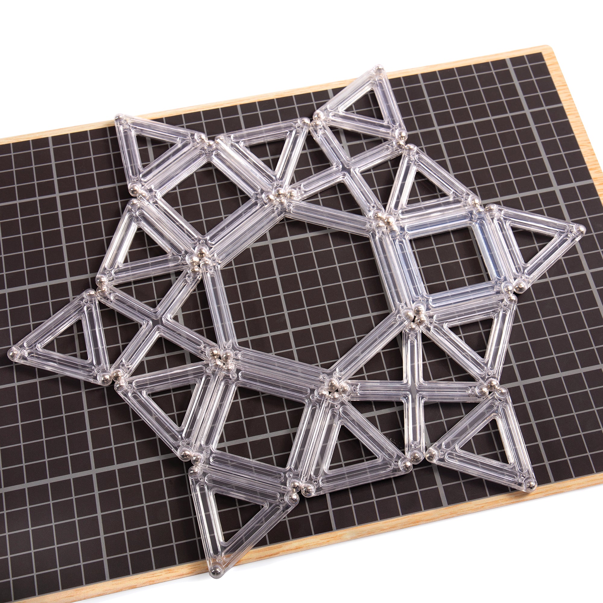 Guidecraft PowerClix clear frames 74 stukken vorm ster