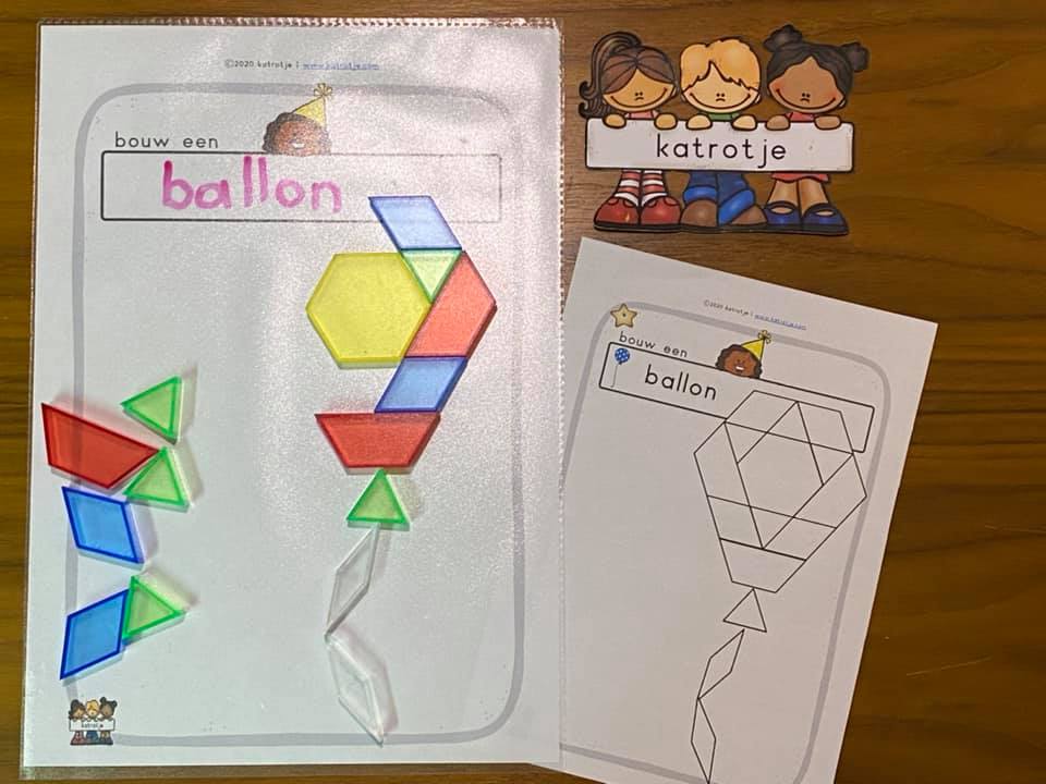 Katrotje | Patroonblokken nieuwjaar 🖨