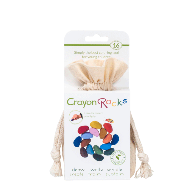 CrayonRocks zestien sojawaskrijtjes