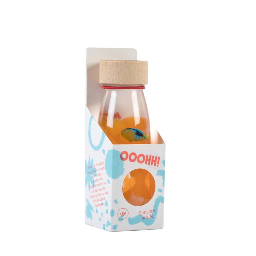 Petit Boum sensorische fles Sound Blue Tang