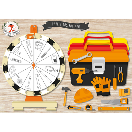 Juf Surya's Designs Papa's toolbox