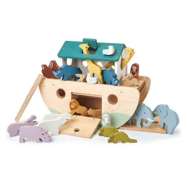 Tender Leaf grote houten ark van Noah