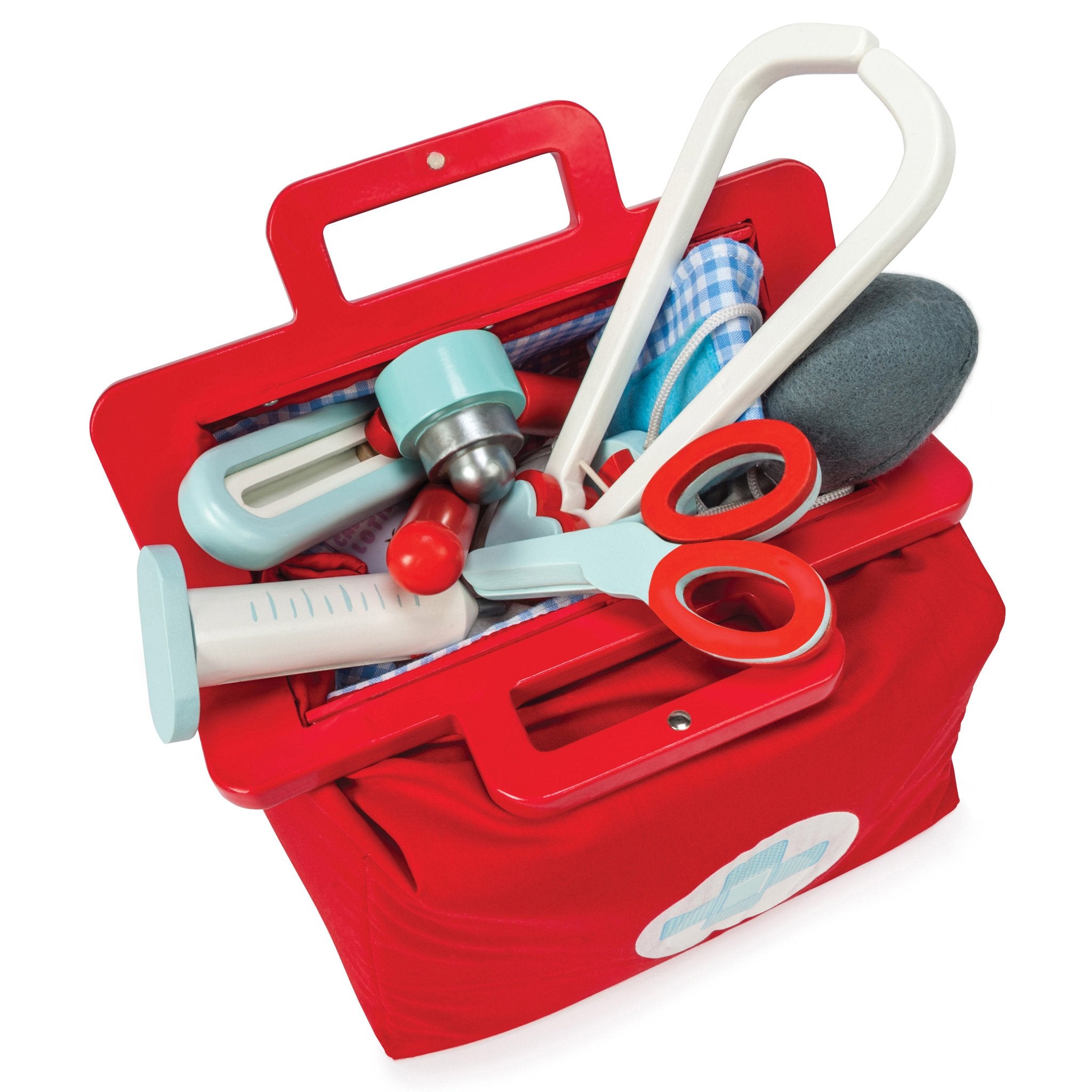Le Toy Van dokterstas van bovenaanzicht