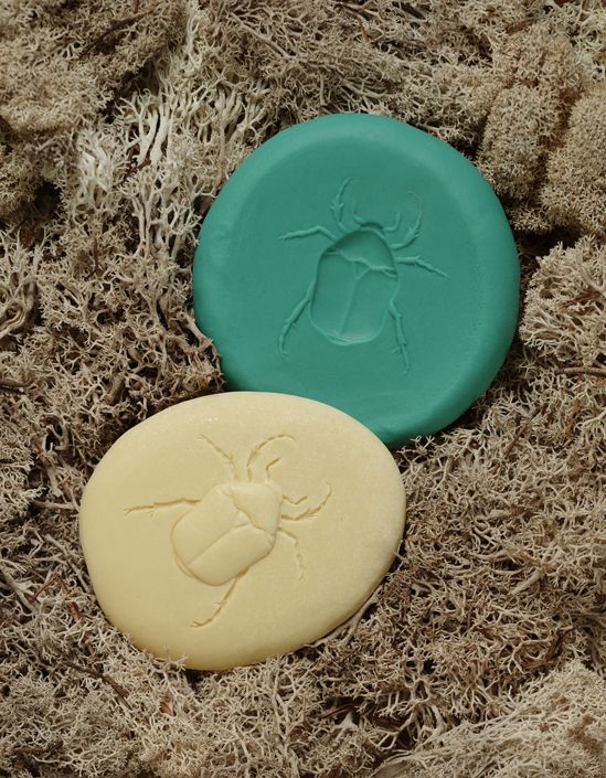 Yellow Door stenen met insecten