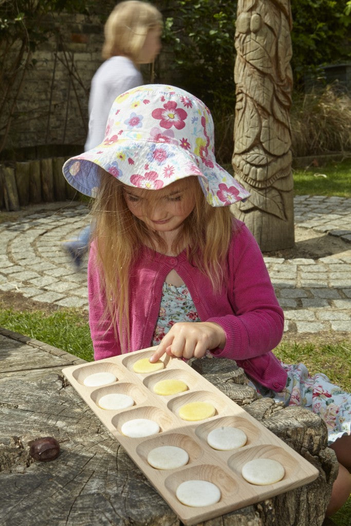 Yellow Door 20 dubbelzijdige telstenen