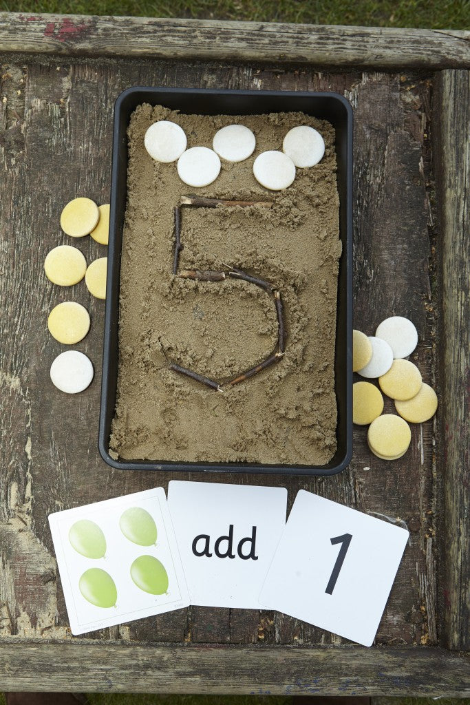 Yellow Door 20 dubbelzijdige telstenen