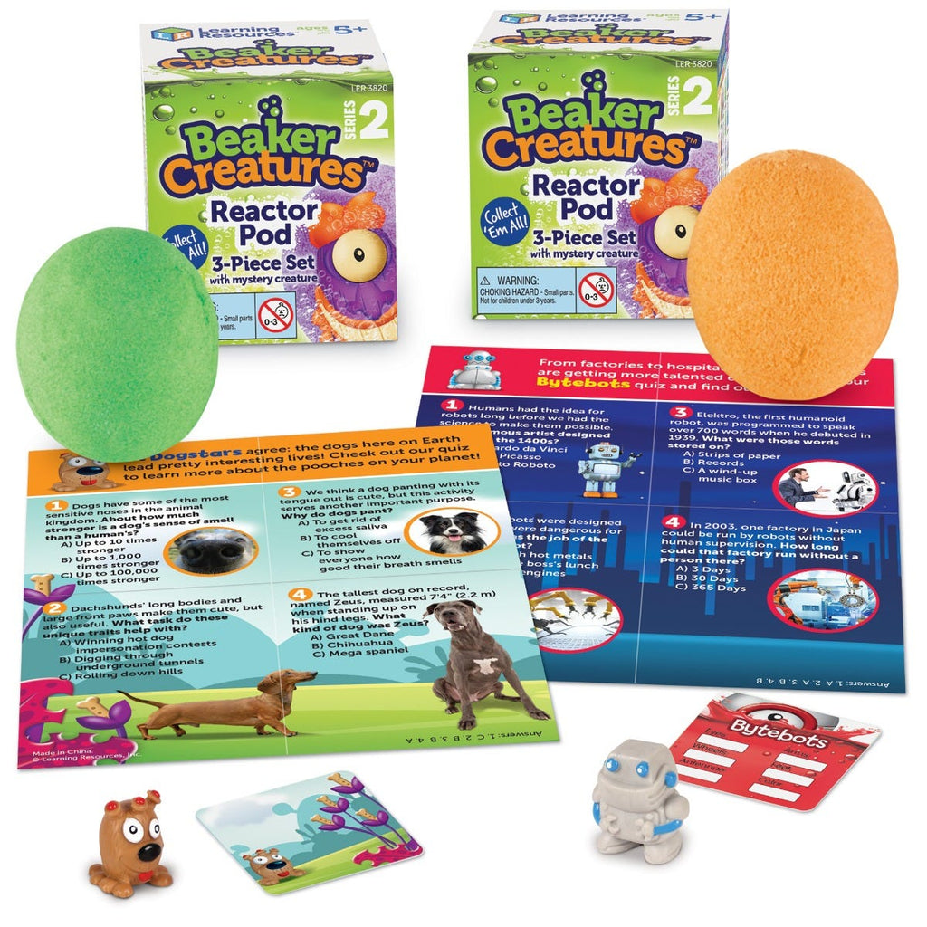 Learning Resources Baker Creatures Reactor Pod series 2