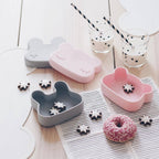 We Might be Tiny snackie bear powder pink