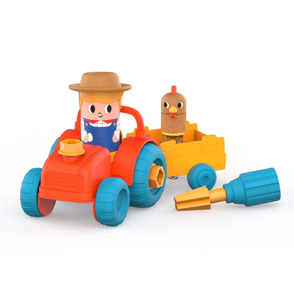 Learning Resources Design & Drill Bolt Buddies tractor