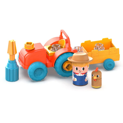 Learning Resources Design & Drill Bolt Buddies tractor